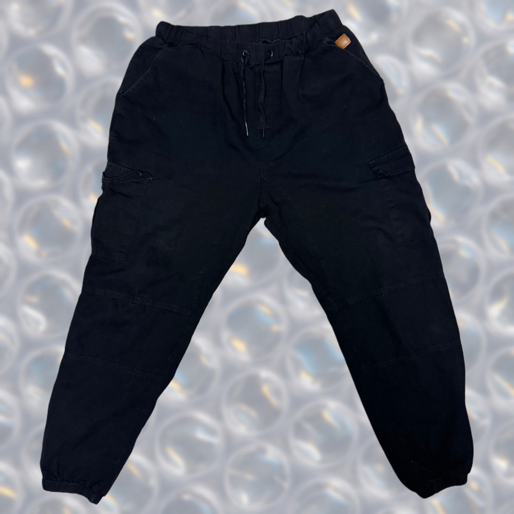 ***SOLD Black Cargo Jogger Pants
